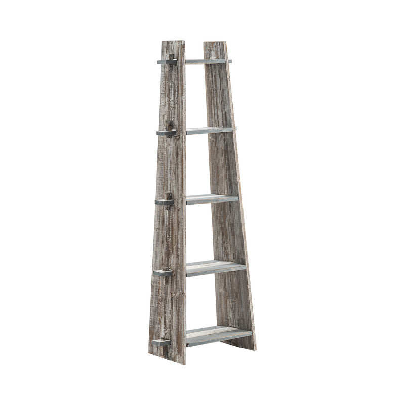 Nantucket Blue/White Etagere by Crestview at Eve Furniture