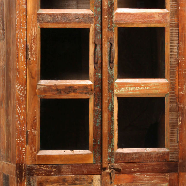 Nantucket Glass Cabinet by Dovetail at Eve Furniture