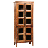 Nantucket Glass Cabinet by Dovetail at Eve Furniture