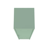 Naomi 15" Single Locker Storage Cabinet in Green by Manhattan Comfort at Eve Furniture