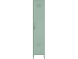 Naomi 15" Single Locker Storage Cabinet in Green by Manhattan Comfort at Eve Furniture