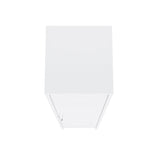 Naomi 15" Single Locker Storage Cabinet in White by Manhattan Comfort at Eve Furniture