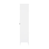 Naomi 15" Single Locker Storage Cabinet in White by Manhattan Comfort at Eve Furniture