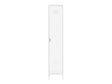 Naomi 15" Single Locker Storage Cabinet in White by Manhattan Comfort at Eve Furniture