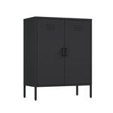 Naomi 31.5" Accent Cabinet in Black by Manhattan Comfort at Eve Furniture