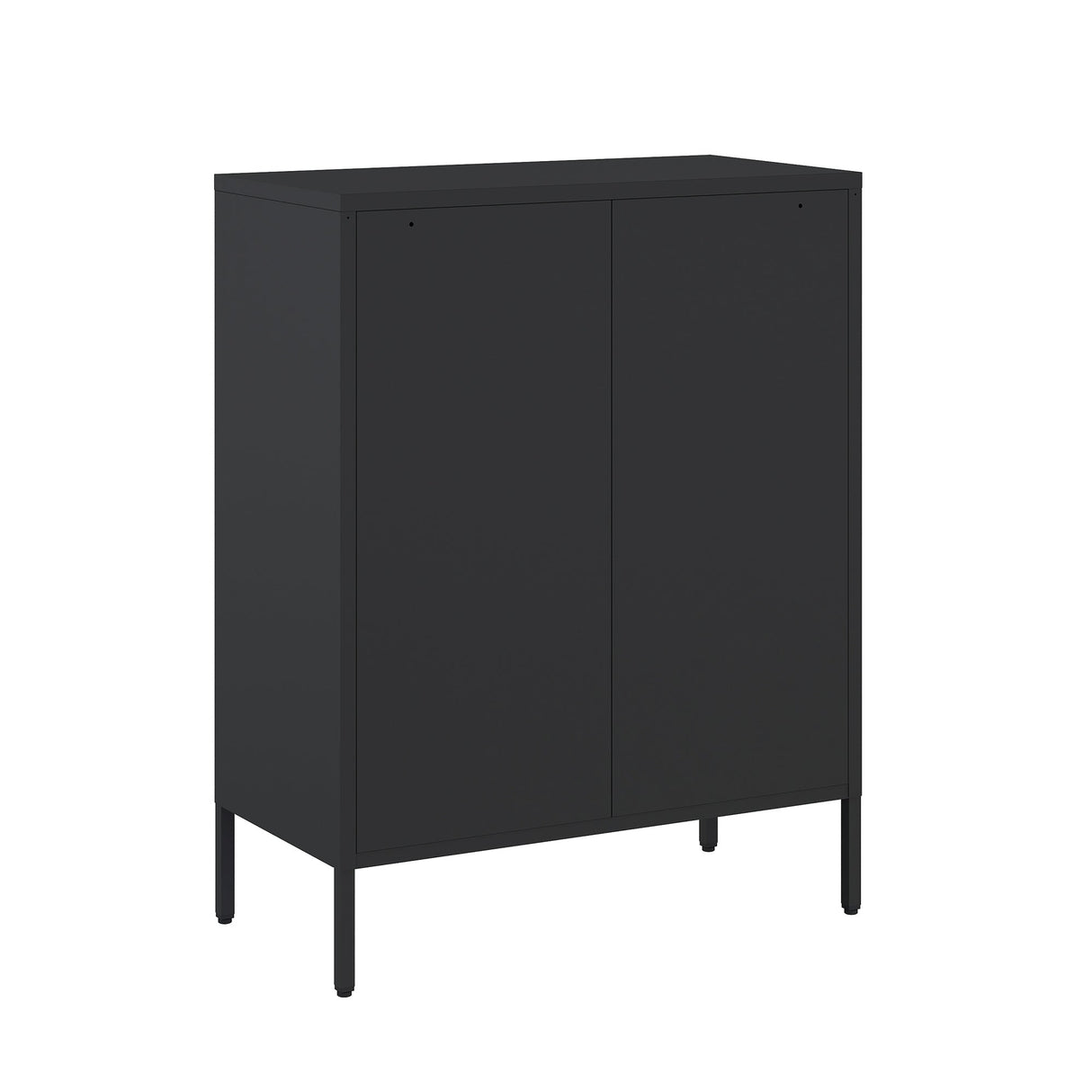 Naomi 31.5" Accent Cabinet in Black by Manhattan Comfort at Eve Furniture