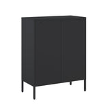Naomi 31.5" Accent Cabinet in Black by Manhattan Comfort at Eve Furniture