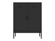Naomi 31.5" Accent Cabinet in Black by Manhattan Comfort at Eve Furniture