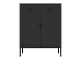 Naomi 31.5" Accent Cabinet in Black by Manhattan Comfort at Eve Furniture