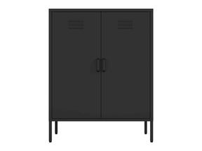 Naomi 31.5" Accent Cabinet in Black by Manhattan Comfort at Eve Furniture