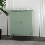 Naomi 31.5" Accent Cabinet in Green by Manhattan Comfort at Eve Furniture