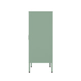 Naomi 31.5" Accent Cabinet in Green by Manhattan Comfort at Eve Furniture
