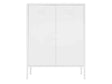Naomi 31.5" Accent Cabinet in White by Manhattan Comfort at Eve Furniture