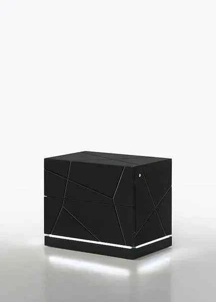 Naomi Black Italian Platform Bedroom Set by New Era Innovations at Eve Furniture
