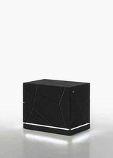 Naomi Black Italian Platform Bedroom Set by New Era Innovations at Eve Furniture