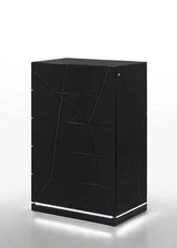 Naomi Black Italian Platform Bedroom Set by New Era Innovations at Eve Furniture