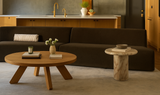 Naomi Concave Sofa Dark Brown by Moe's Home at Eve Furniture