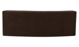 Naomi Concave Sofa Dark Brown by Moe's Home at Eve Furniture
