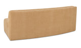 Naomi Concave Sofa Golden Yellow by Moe's Home at Eve Furniture