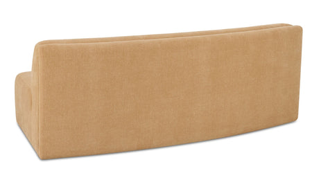 Naomi Concave Sofa Golden Yellow by Moe's Home at Eve Furniture