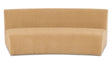 Naomi Concave Sofa Golden Yellow by Moe's Home at Eve Furniture