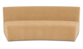 Naomi Concave Sofa Golden Yellow by Moe's Home at Eve Furniture