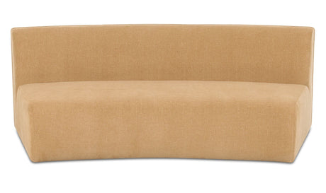 Naomi Concave Sofa Golden Yellow by Moe's Home at Eve Furniture