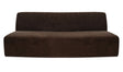 Naomi Convex Sofa Dark Brown by Moe's Home at Eve Furniture