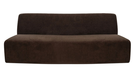 Naomi Convex Sofa Dark Brown by Moe's Home at Eve Furniture