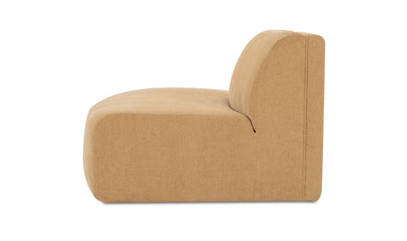 Naomi Convex Sofa Golden Yellow by Moe's Home at Eve Furniture