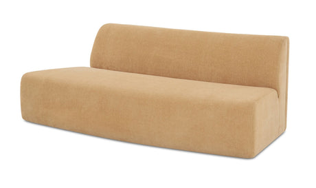 Naomi Convex Sofa Golden Yellow by Moe's Home at Eve Furniture