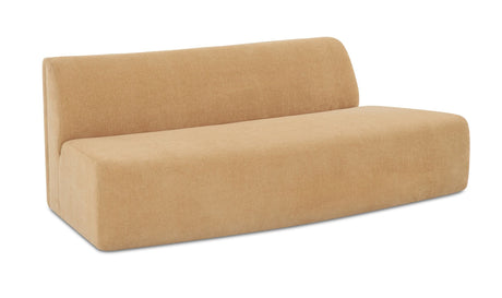 Naomi Convex Sofa Golden Yellow by Moe's Home at Eve Furniture