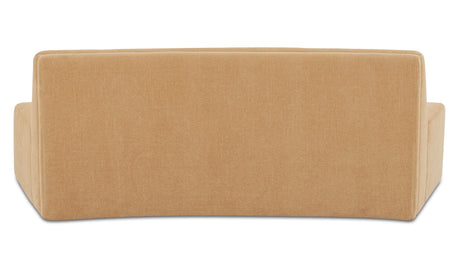 Naomi Convex Sofa Golden Yellow by Moe's Home at Eve Furniture