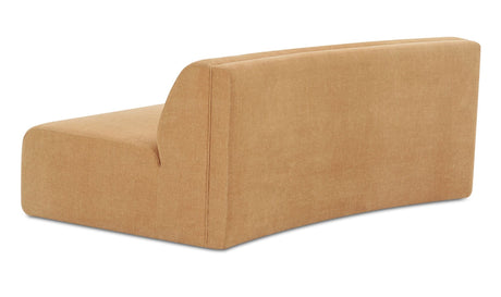 Naomi Convex Sofa Golden Yellow by Moe's Home at Eve Furniture