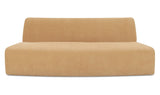 Naomi Convex Sofa Golden Yellow by Moe's Home at Eve Furniture