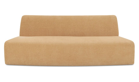 Naomi Convex Sofa Golden Yellow by Moe's Home at Eve Furniture