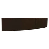 Naomi Dark Brown 2 Piece Concave Modular Sectional by Moe's Home at Eve Furniture