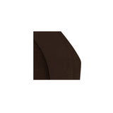 Naomi Dark Brown 2 Piece Wave Modular Sectional by MOES at Eve Furniture