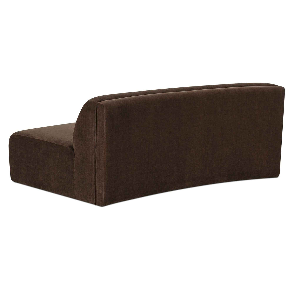 Naomi Dark Brown Convex Sofa