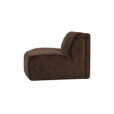 Naomi Dark Brown Convex Sofa