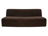Naomi Dark Brown Convex Sofa