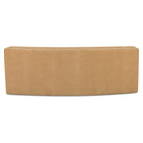 Naomi Golden Yellow Concave Sofa by Moe's Home at Eve Furniture