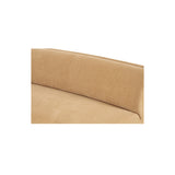 Naomi Golden Yellow Concave Sofa by Moe's Home at Eve Furniture