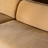 Naomi Golden Yellow Concave Sofa by Moe's Home at Eve Furniture