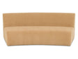 Naomi Golden Yellow Concave Sofa by Moe's Home at Eve Furniture