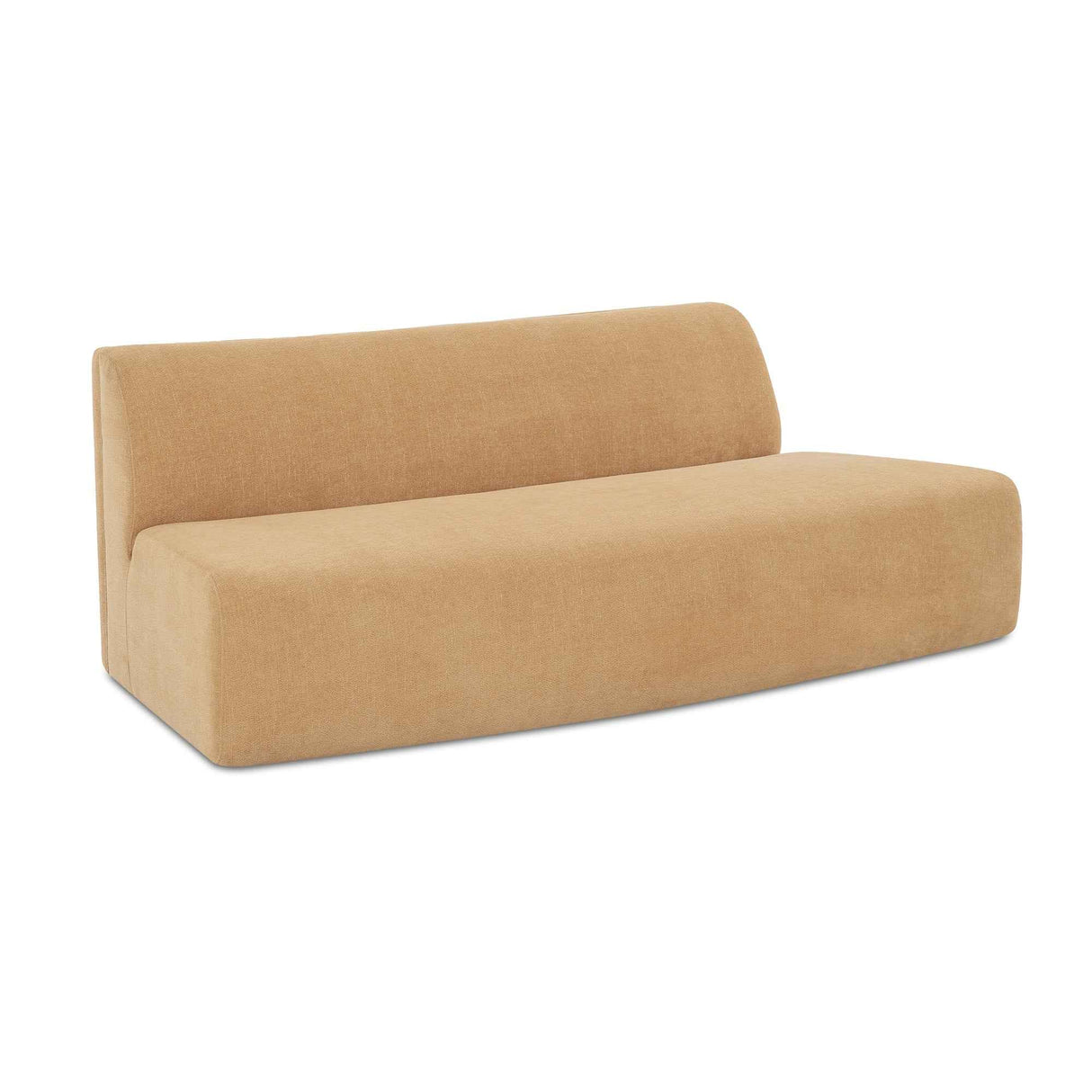 Naomi Golden Yellow Convex Sofa