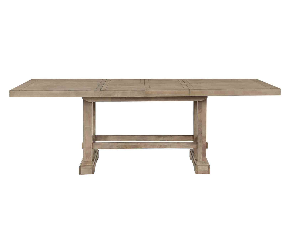 Napa 108-Inch Counter Table with/2 18-inch Leaves, Sand