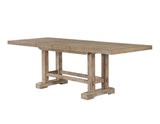 Napa 108-Inch Counter Table with/2 18-inch Leaves, Sand by Steve Silver at Eve Furniture