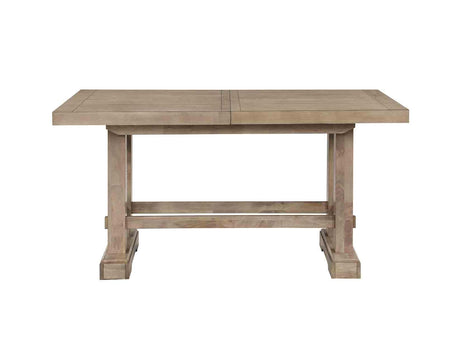 Napa 108-Inch Counter Table with/2 18-inch Leaves, Sand by Steve Silver at Eve Furniture