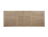 Napa 108-inch Dining Table with 2/18-inch Leaves, Sand by Steve Silver at Eve Furniture